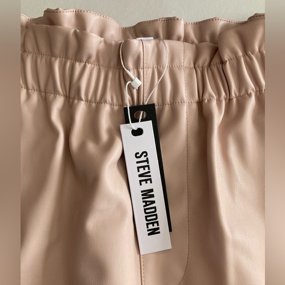 STEVE MADDEN | NWT Women’s Vegan Leather Shorts - Picture 6 of 9